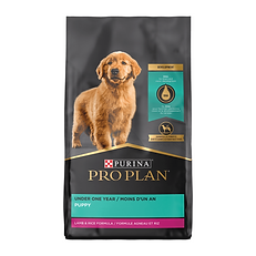 Formule agneau ou poulet et riz pour chiot de moins d'un an Purina Pro Plan