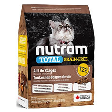Poulet et Dinde Sans Grains Nutram Total Chat