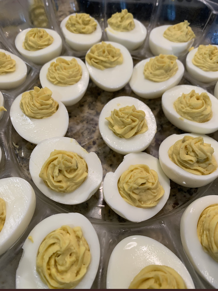 Arranged Food and Objects