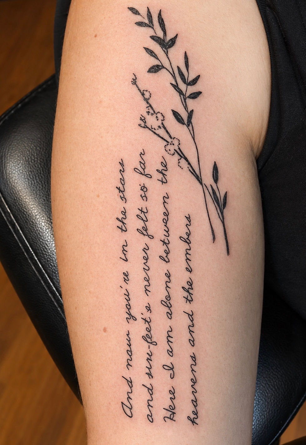 writing tattoo ink bunker alec DT