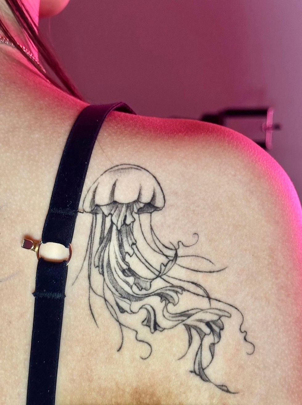 jellyfish tattoo ink bunker raha maple ridge