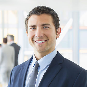 Young Man with Suit