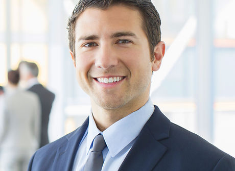 Young Man with Suit