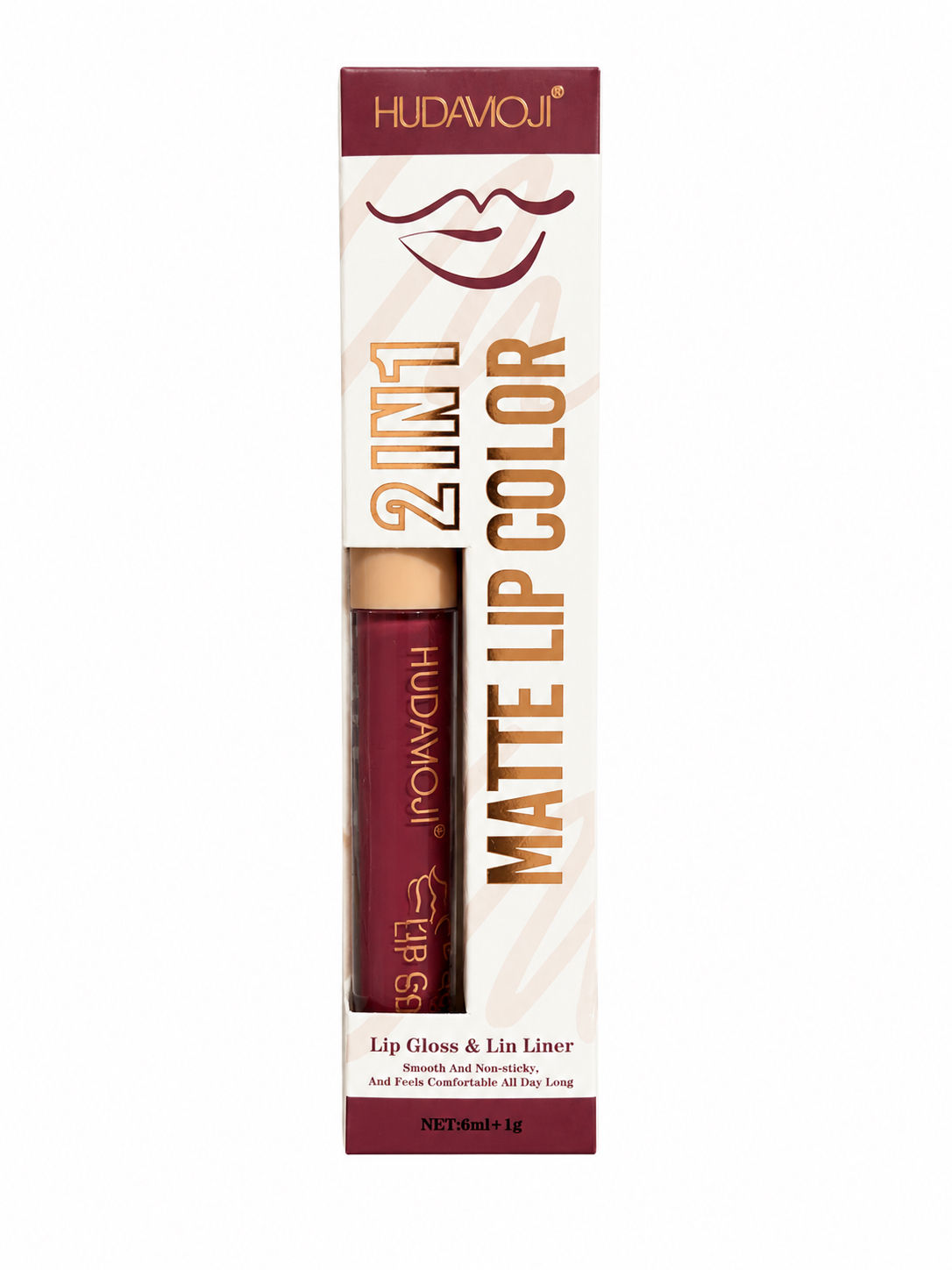 Labial + lápiz matte Hudamoji 