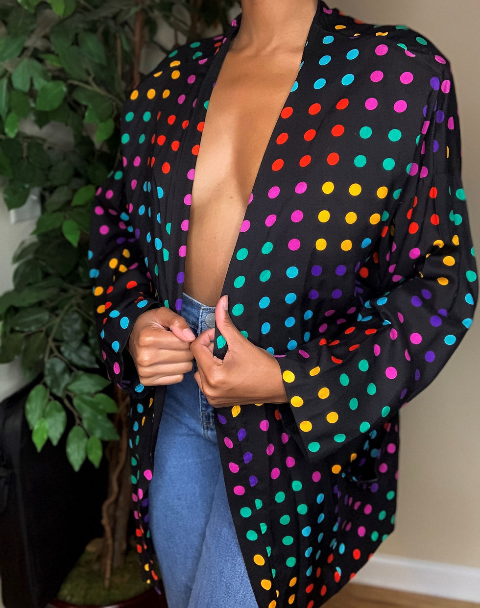 Thumbnail: "Polka Dot Diva" Blazer