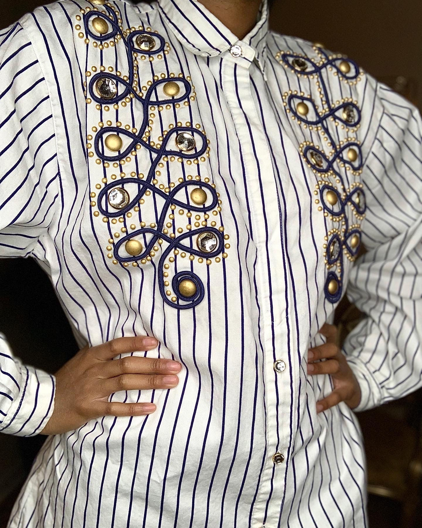 "Cami" Bedazzled Top