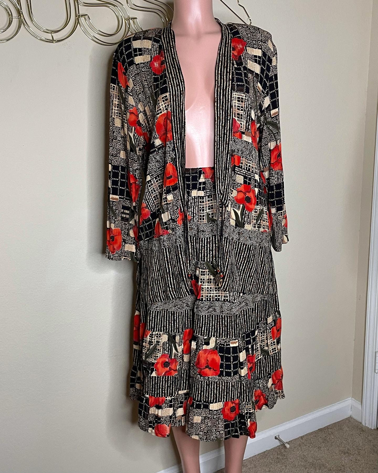 “Carol” 2pc Skirt Set