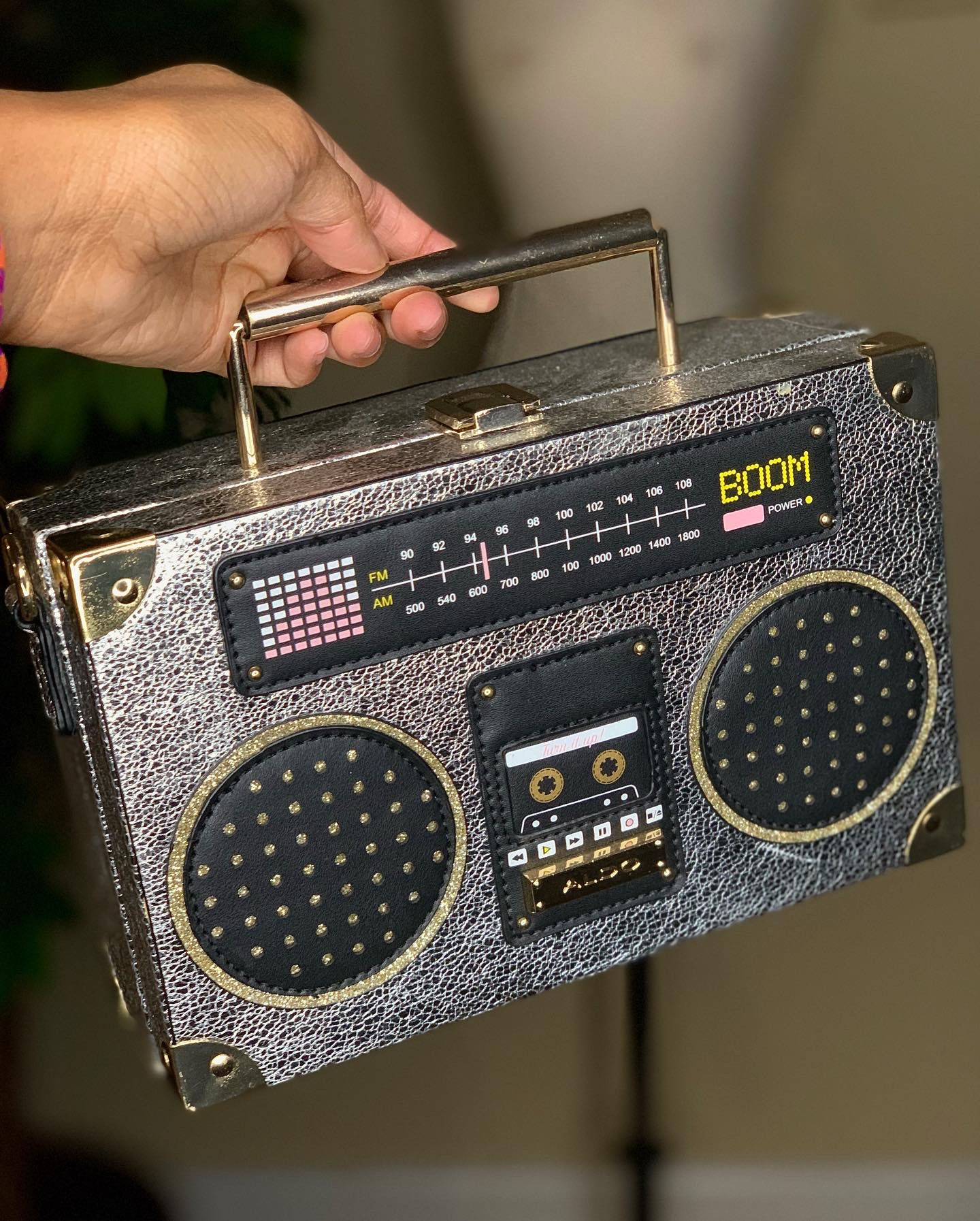 "Boombox" Purse
