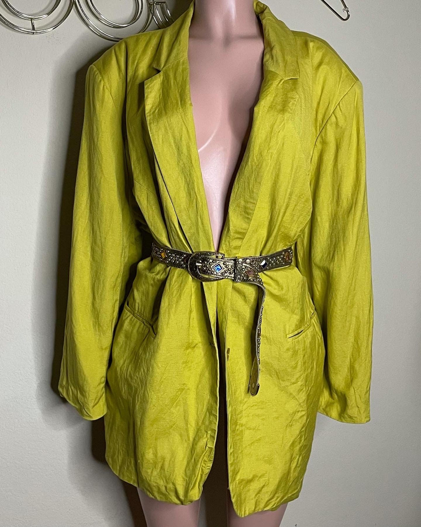 “Dirty Lime” Blazer