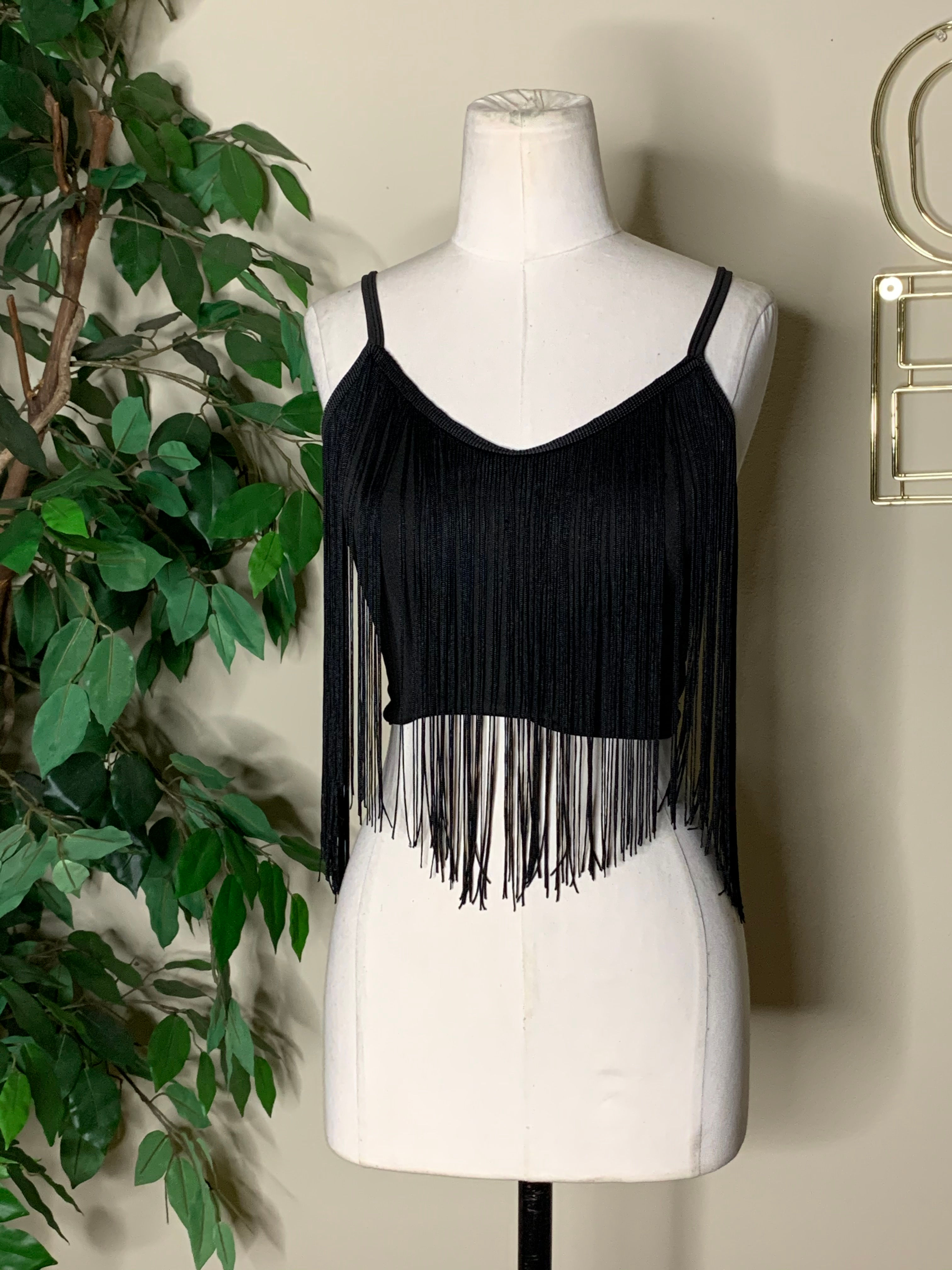 "Dolly" Fringe Top