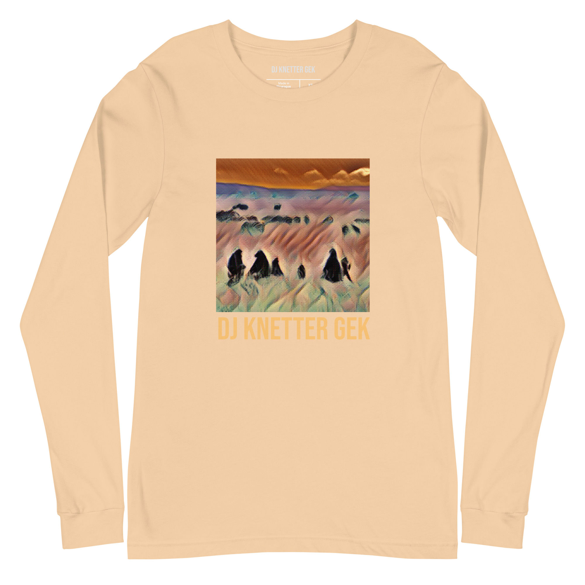 DJ Knetter Gek Selim Artwork Unisex Long Sleeve Tee (With Name)