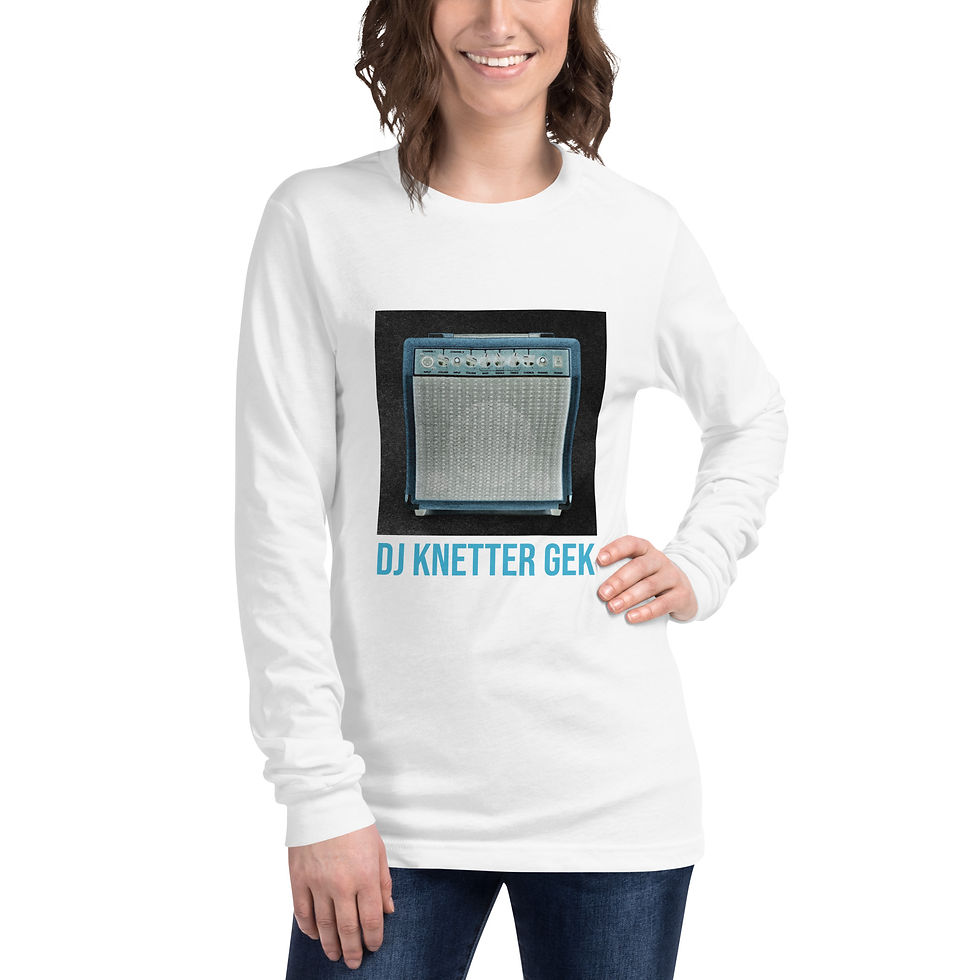 Thumbnail: Vol. 4 On The Floor Back Cover Art Unisex Long Sleeve T-Shirt (With Name)