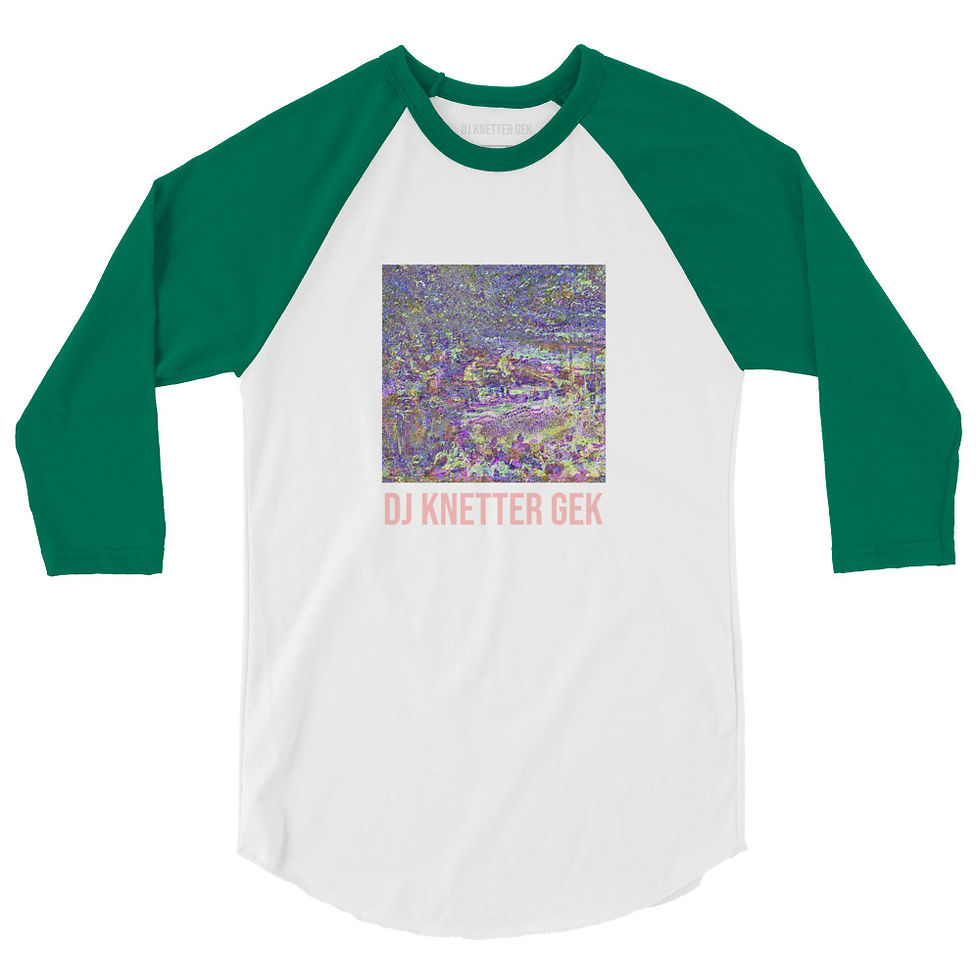 Thumbnail: Abnormaltown Tracklist Album Art 3/4 Sleeve Raglan Shirt (With Name)