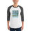 Thumbnail: Abnormaltown Trestle Inside Album Art Art 3/4 Sleeve Raglan Shirt (With Name)