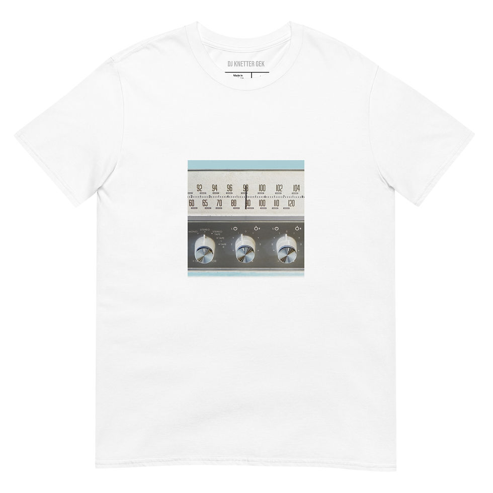 Thumbnail: Vol. 4 On The Floor Radio Inside Art Unisex T-Shirt (Without Name)