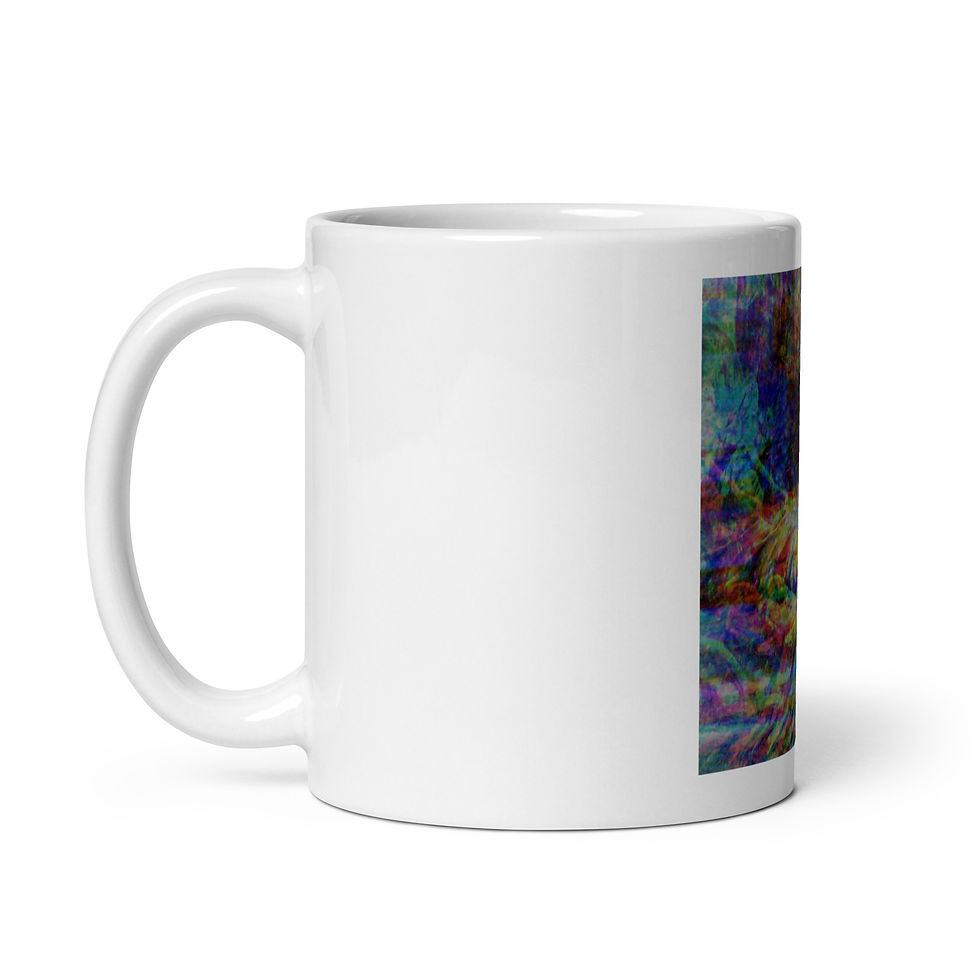 Thumbnail: DJ Knetter Gek Coda Artwork (Without Name) White Glossy Mug