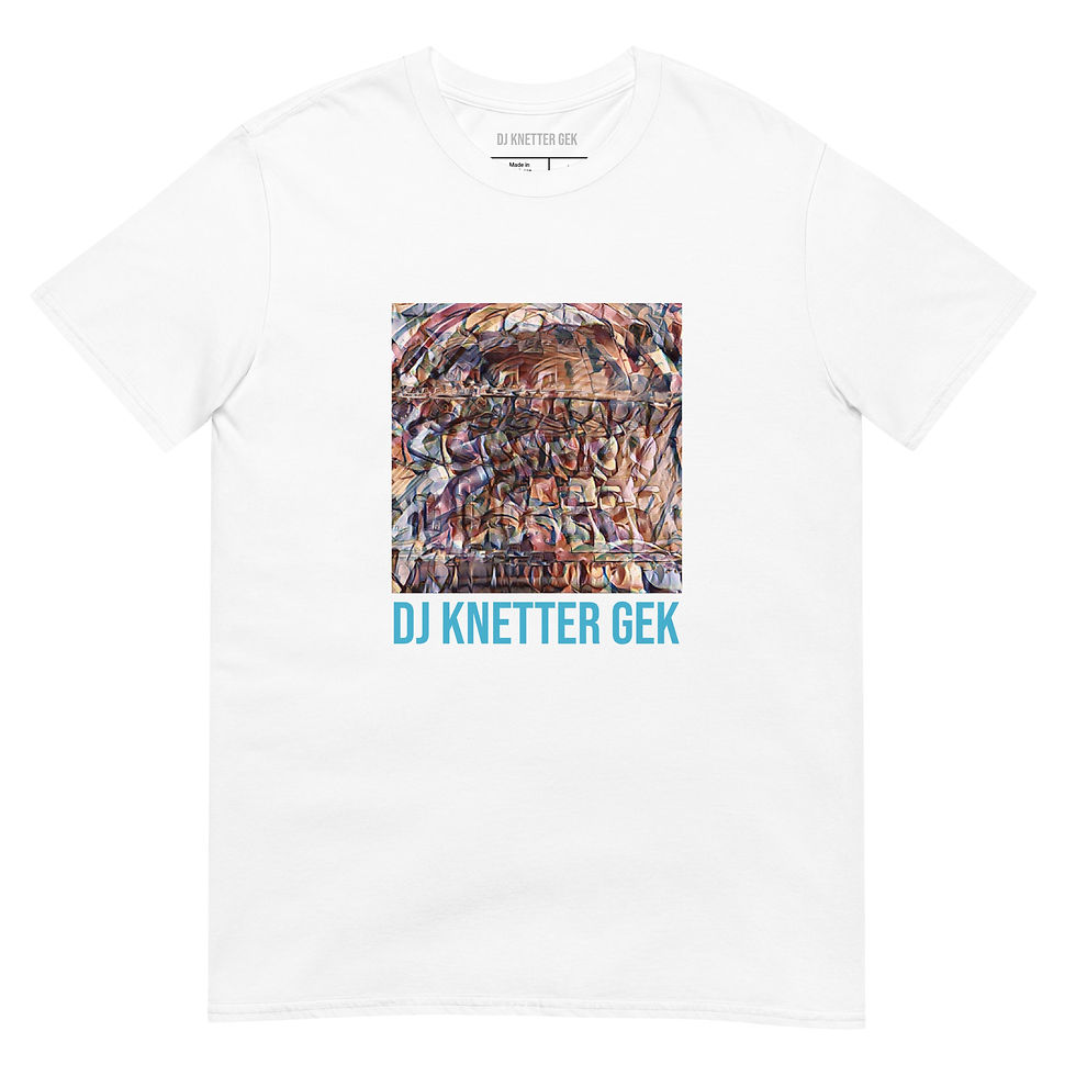 Thumbnail: DJ Knetter Gek VULN Cover Art Unisex T-Shirt (With Name)