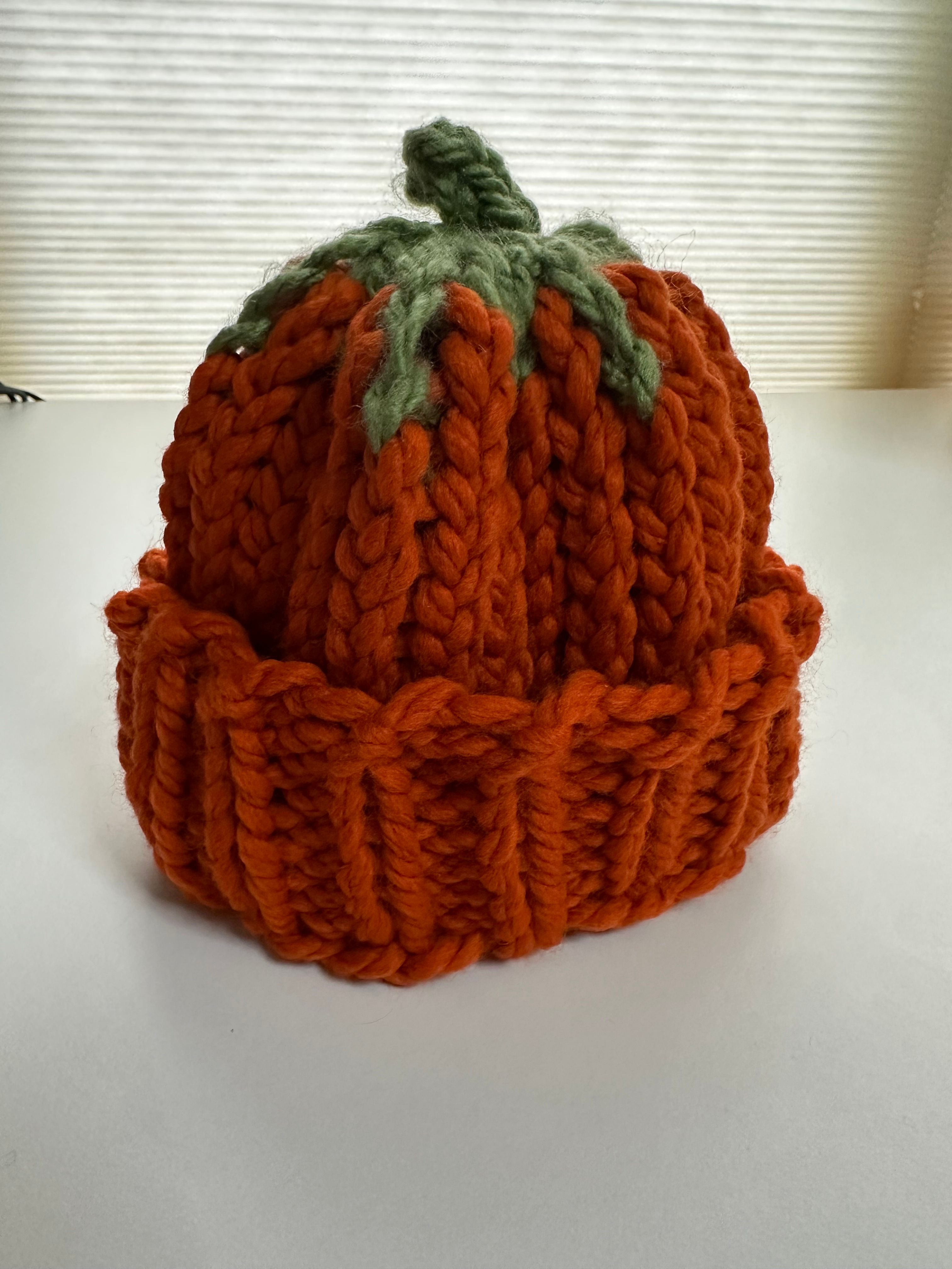 Child's Pumpkin Hat