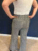 Thumbnail: CB Gingham Wide Leg Pant C5462PRP-610C 4