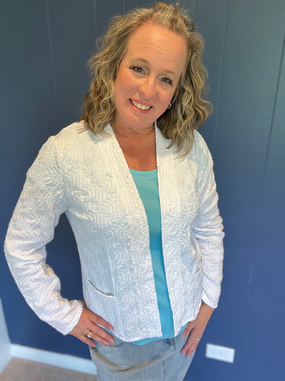 Hab Sunburst Knit Cardi 20719