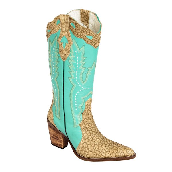 bota couro de bucho