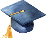 Graduation cap icon representing senior portrait sessions