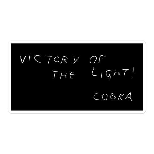 Stickers Black Background (Available in 3 Sizes) VOTL! Official