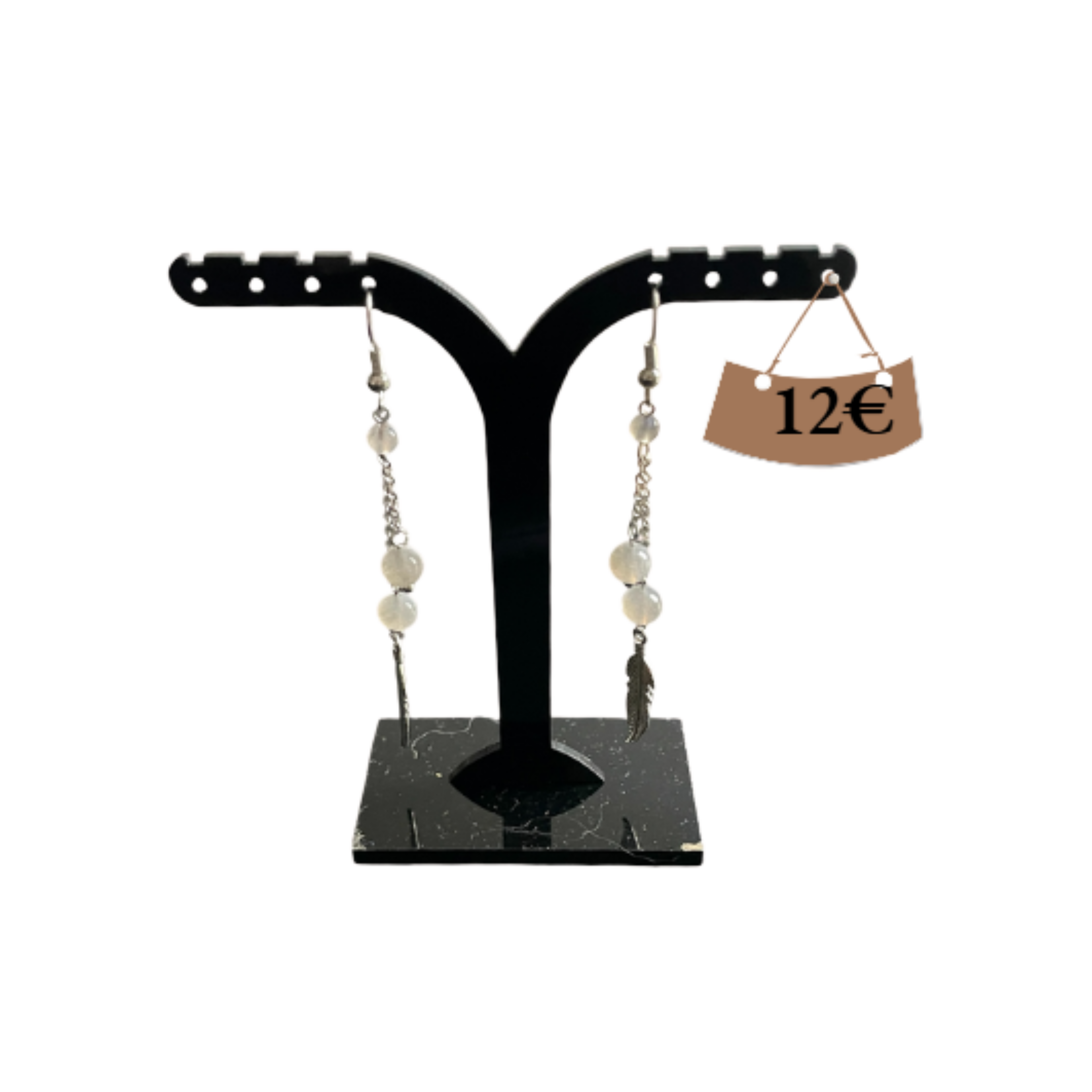 Boucles d'oreilles Pierre de Lune