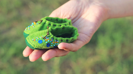 Tiny Green Shoes