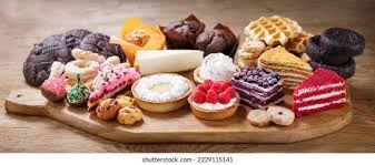 Arranged Food and Objects