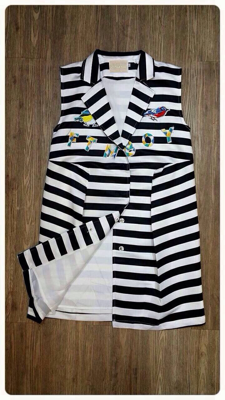 Thumbnail: Stripe long outer