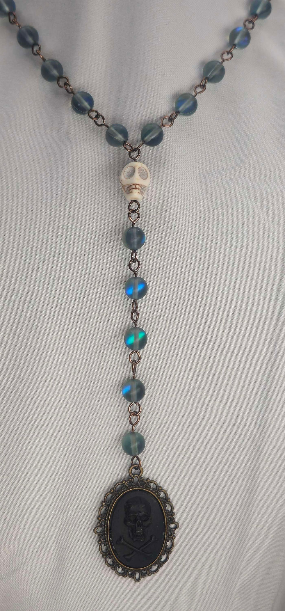 Миниатюра: Skull Cameo Occult Rosary