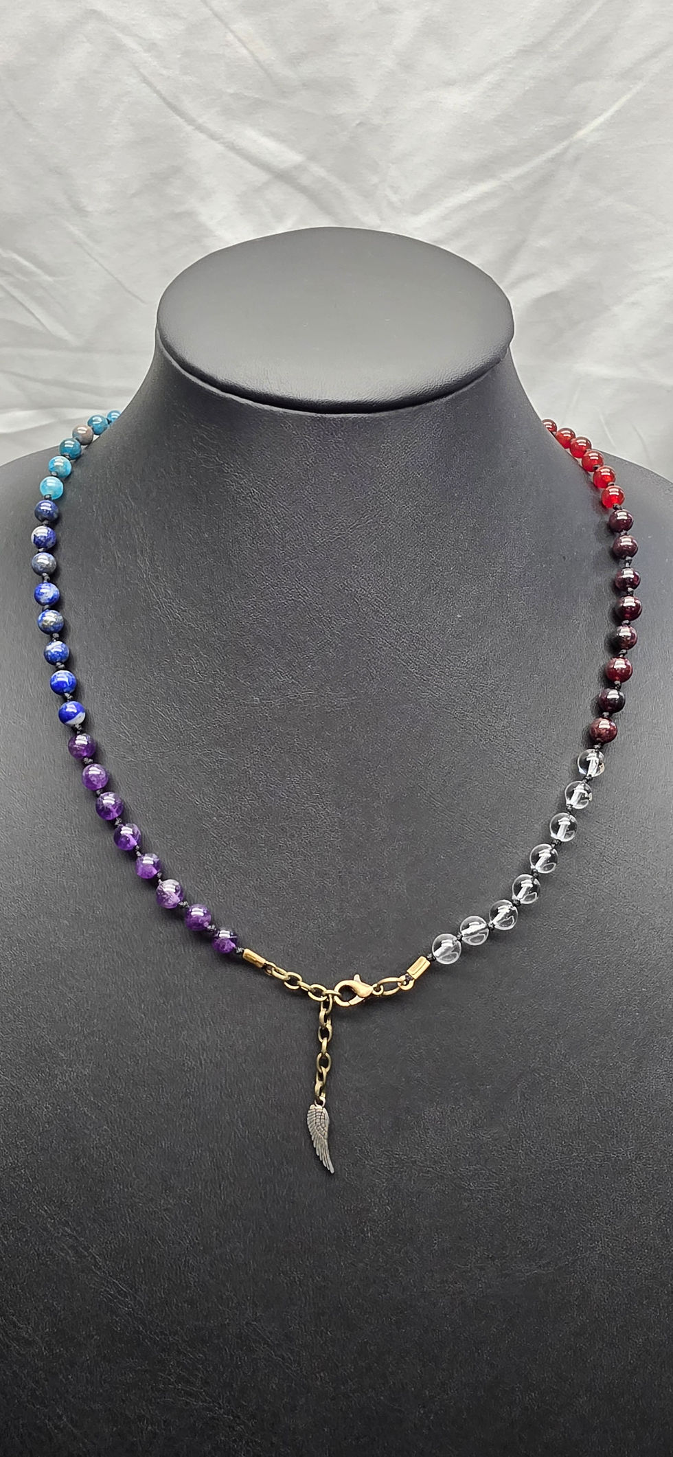 Miniatura: Chakra Solar System Gemstone Necklace