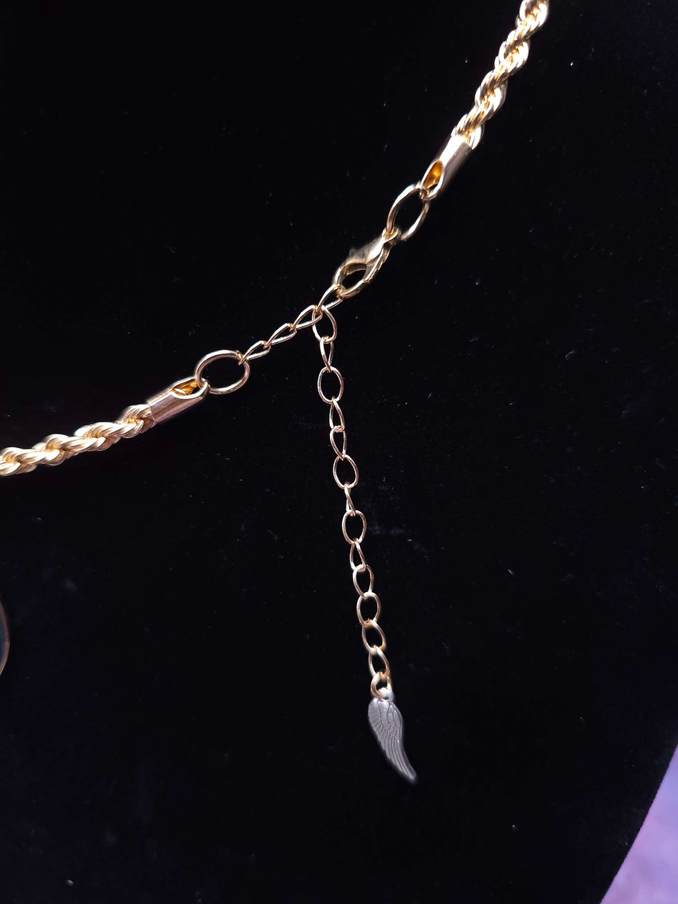 Thumbnail: Night Scene Pendant Gold Chain Necklace
