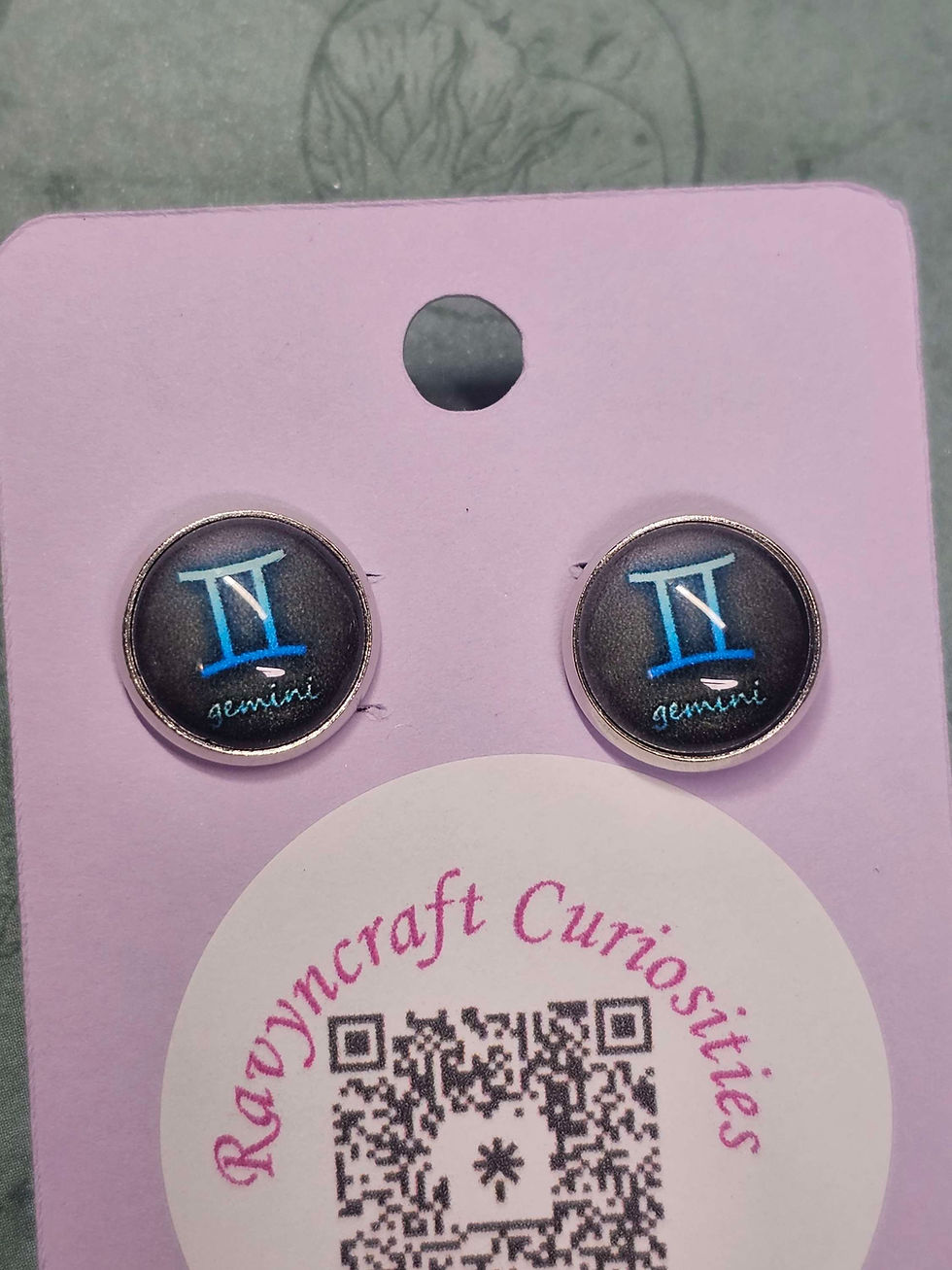 Миниатюра: Gemini Stud Earrings