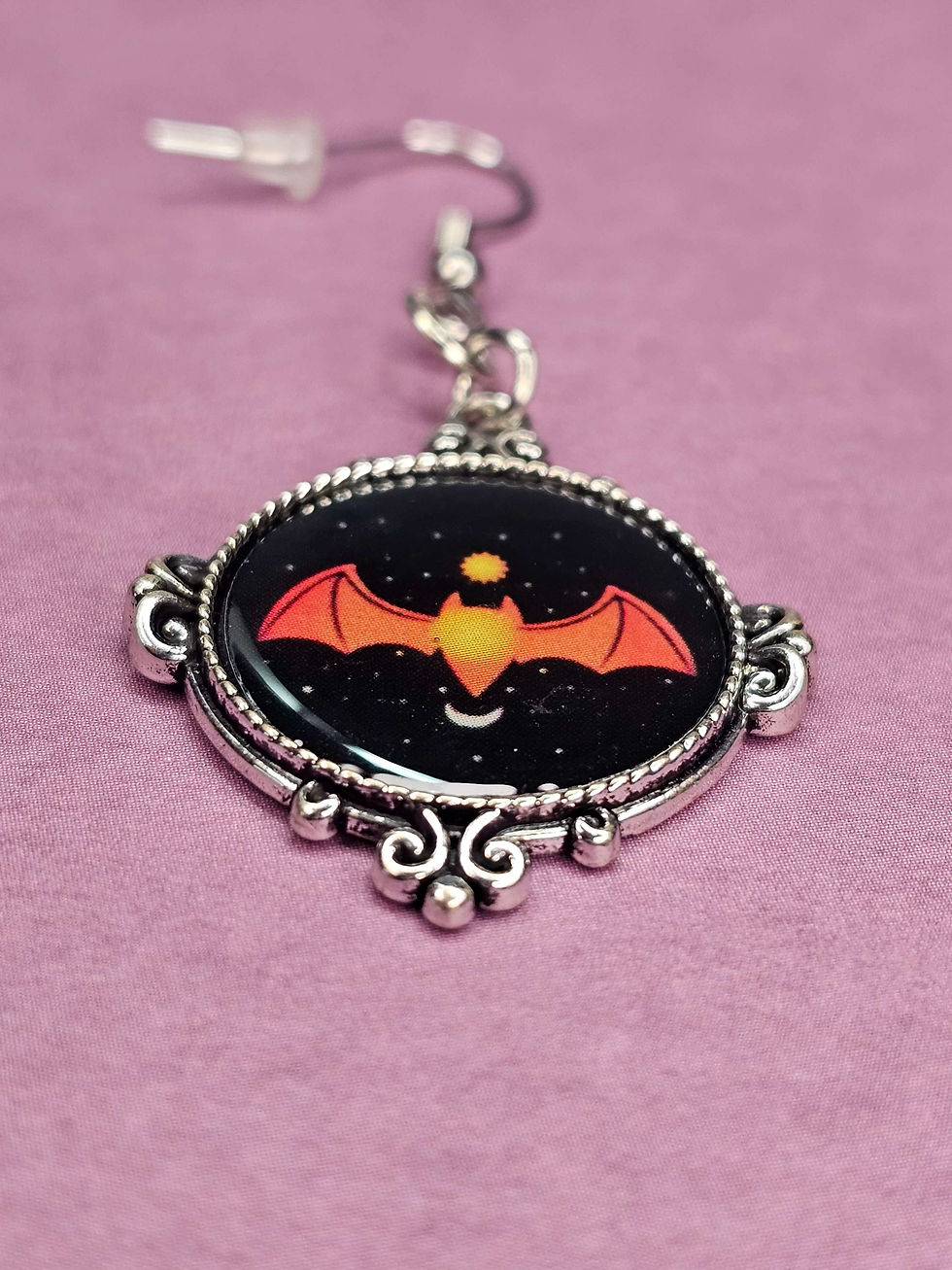 Miniaturbild: Halloween Themed Pendant Drop Earrings