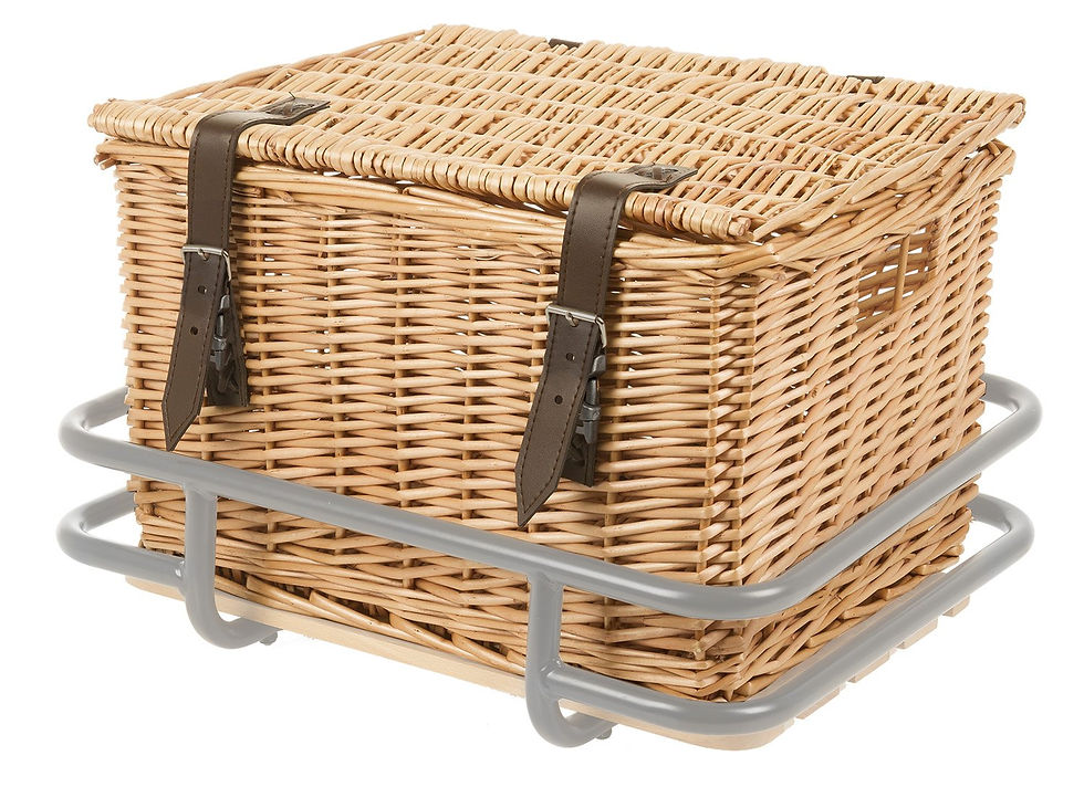 Thumbnail: Universal Wicker Basket for Front Rack