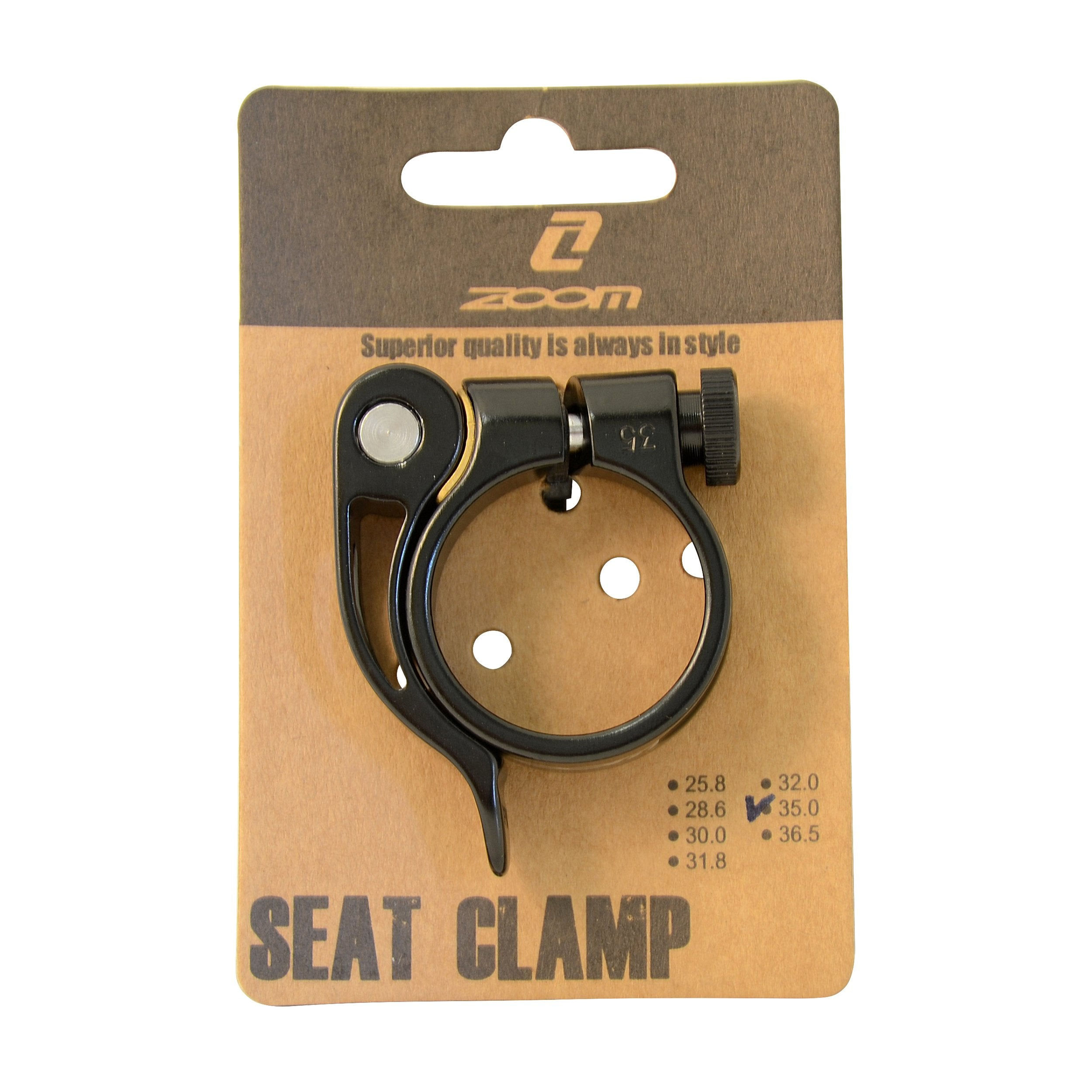 Zoom | Aluminum Quick Release Seatp