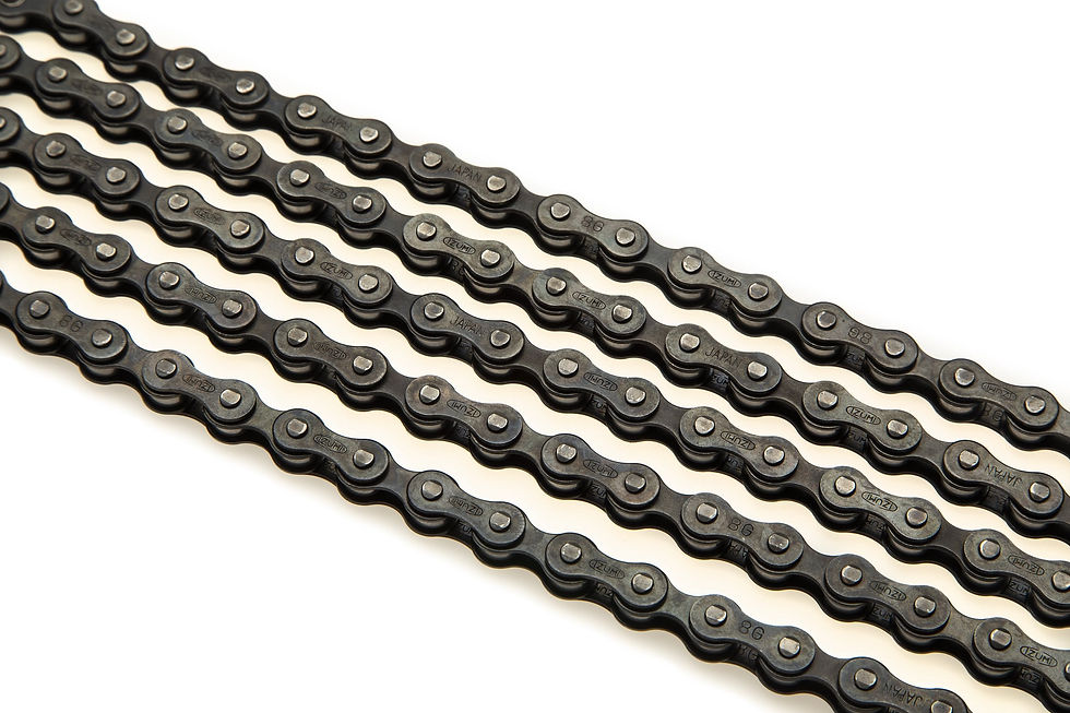 Thumbnail: 1/2 × 1/8 Black ES410 116 Link Single Speed Chain