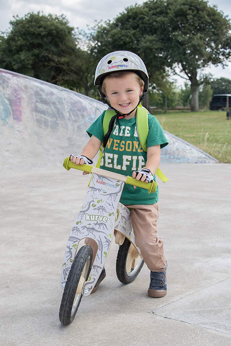 Thumbnail: Patterned Kids Helmet