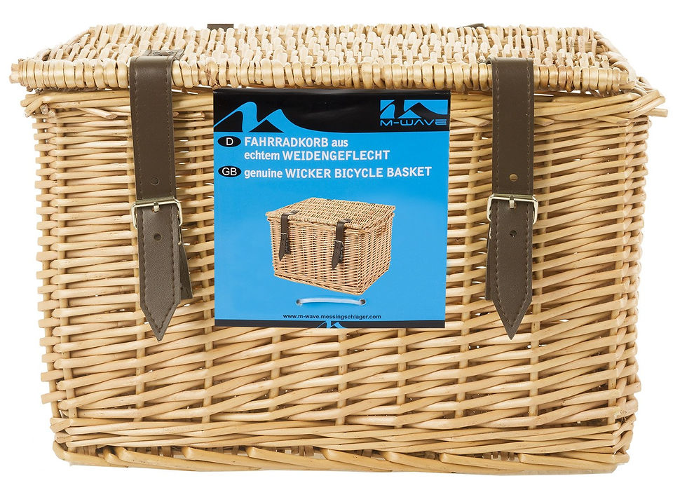Thumbnail: Universal Wicker Basket for Front Rack
