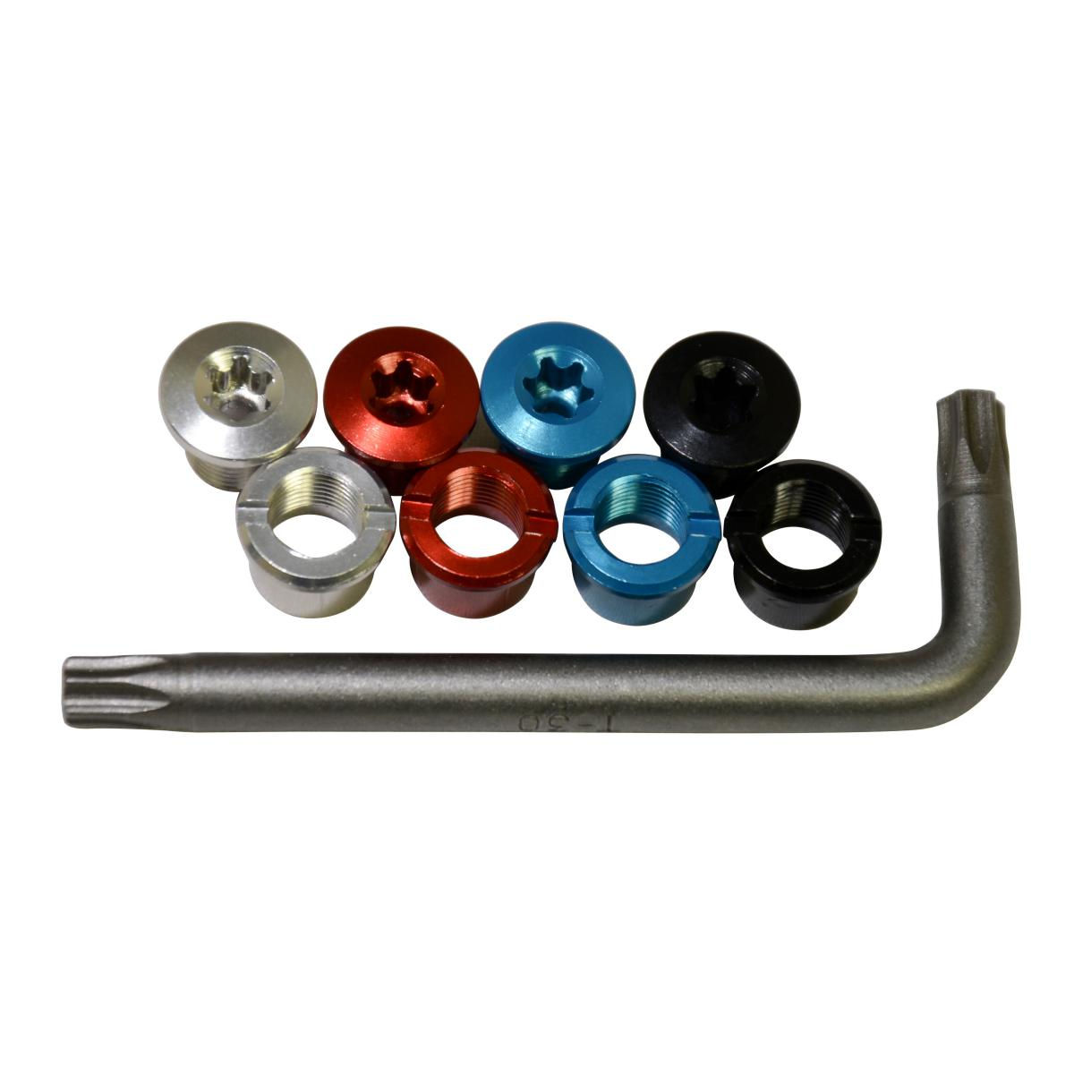 Torx Alloy Double Bolt Set, 8mm, Blue