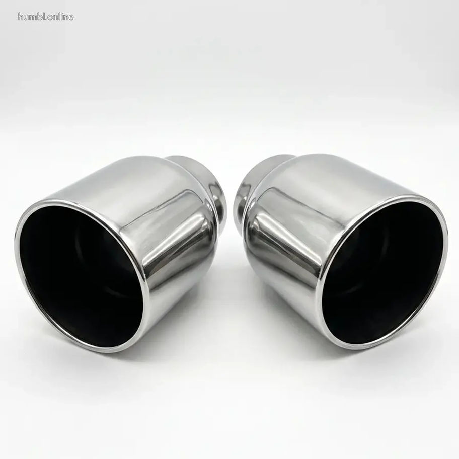 Dual Wall Stainless Exhaust Tip — BMW/Benz/Audi/VW