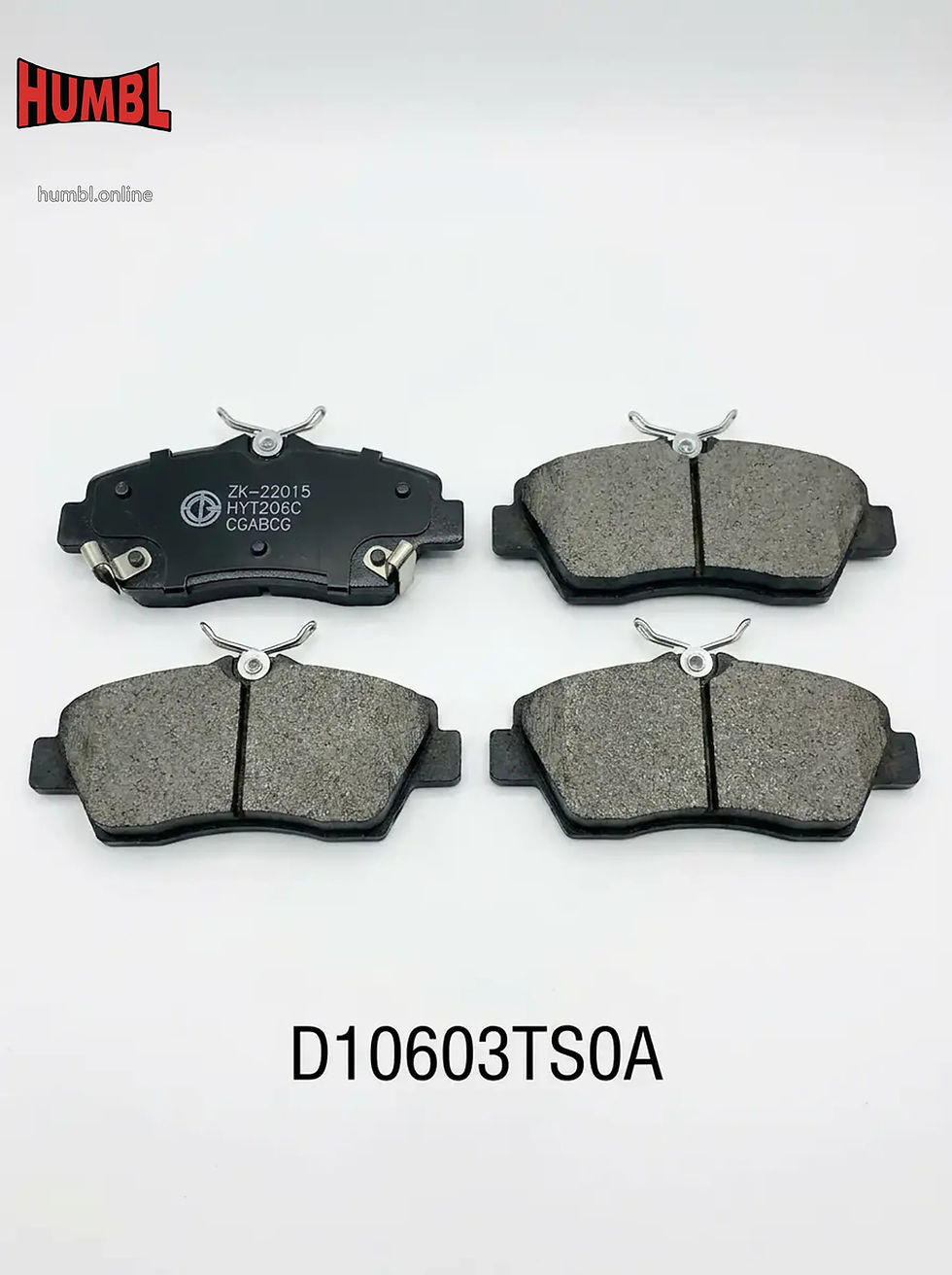 Nissan Altima / Teana / Sylphy Front Ceramic Brake Pad Set, OE D10603TS0A