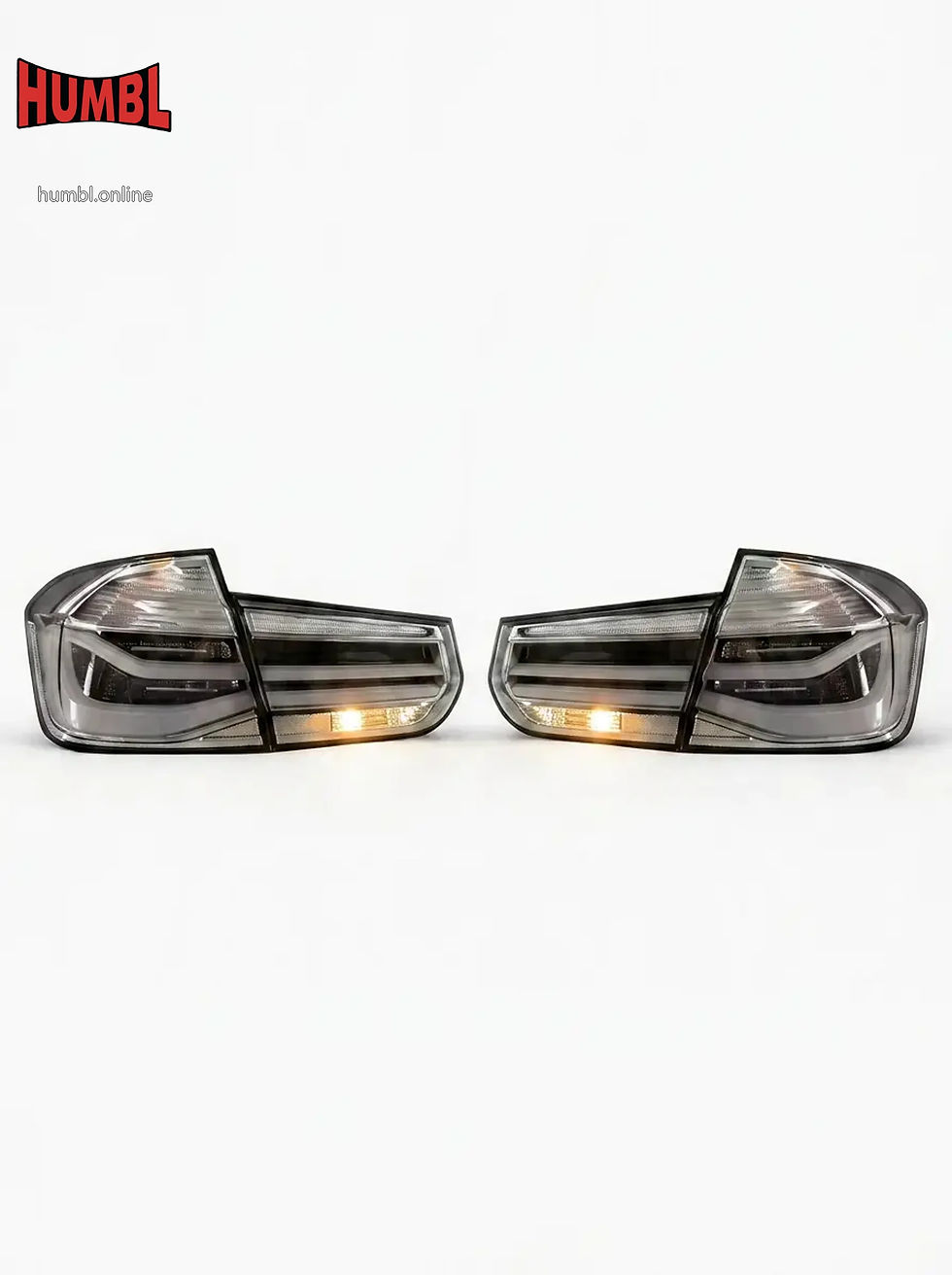 BMW 3 Series (F30/F35/F80) LED Clear Tail Lamps (2012–2018)