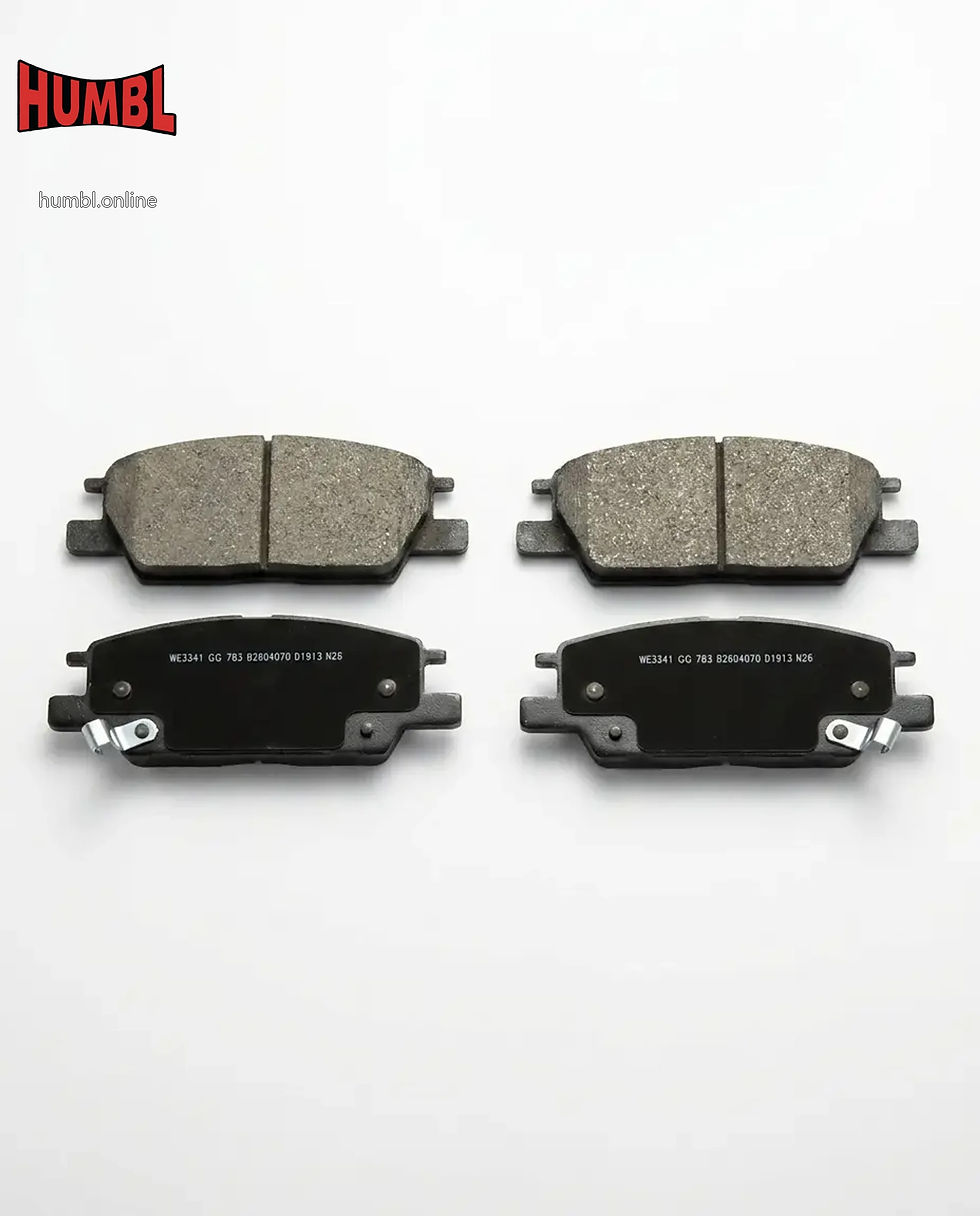 (A) (BB) GMC Terrain Front Ceramic Brake Pad Set, Wagner EC1913 Essentials