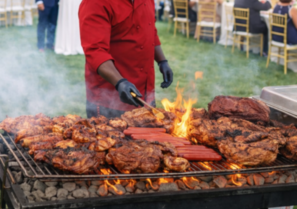 A top-rated catering experience featuring live grilling and professional service, trusted for corporate catering, office events, and private gatherings in San Diego and Phoenix.