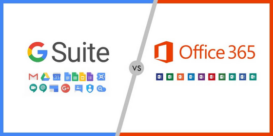 Office 365 vs G-Suite