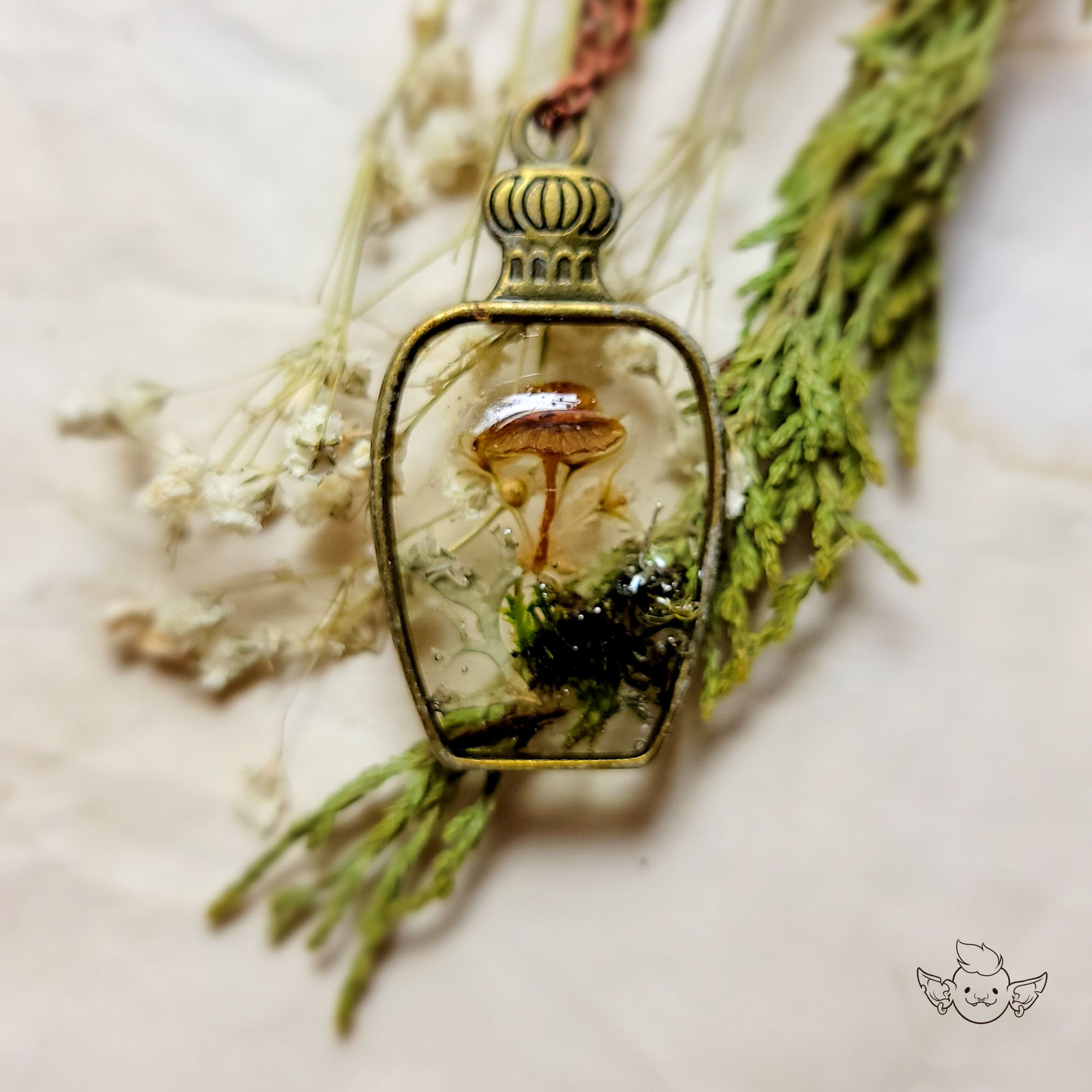 Spores Druid Pendant