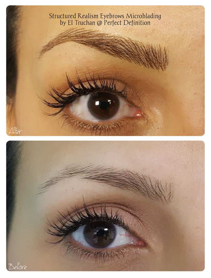 Structured Realism Eyebrows Microblading by El Truchan @ Perfect Definition